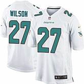 Nike Men & Women & Youth Dolphins #27 Wilson White Team Color Game Jersey,baseball caps,new era cap wholesale,wholesale hats